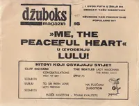 LULU - ME, THE PEACEFUL HEART (MOJE JE SRCE MIRNO)