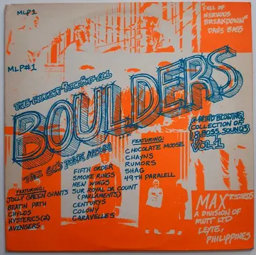VARIOUS ARTISTS - BOULDERS VOL 1 (BEATIN PATH, CHYLDS, HYSTERICS, AVENGERS, FIFTH ORDER...)-0