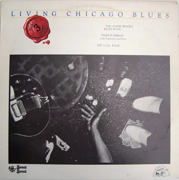 VARIOUS ARTISTS - LIVING CHICAGO BLUES VOL 3 (lonnie brooks band/pinetop perkins/sob band)-0
