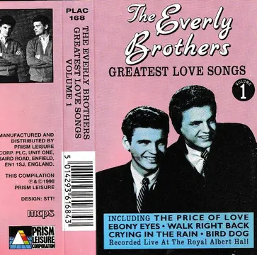 EVERLY BROTHERS - GREATEST LOVE SONGS VOLUME 1-0
