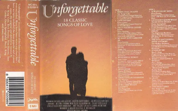 VARIOUS ARTISTS - UNFORGETTABLE - 18 CLASSIC SONGS OF LOVE-0